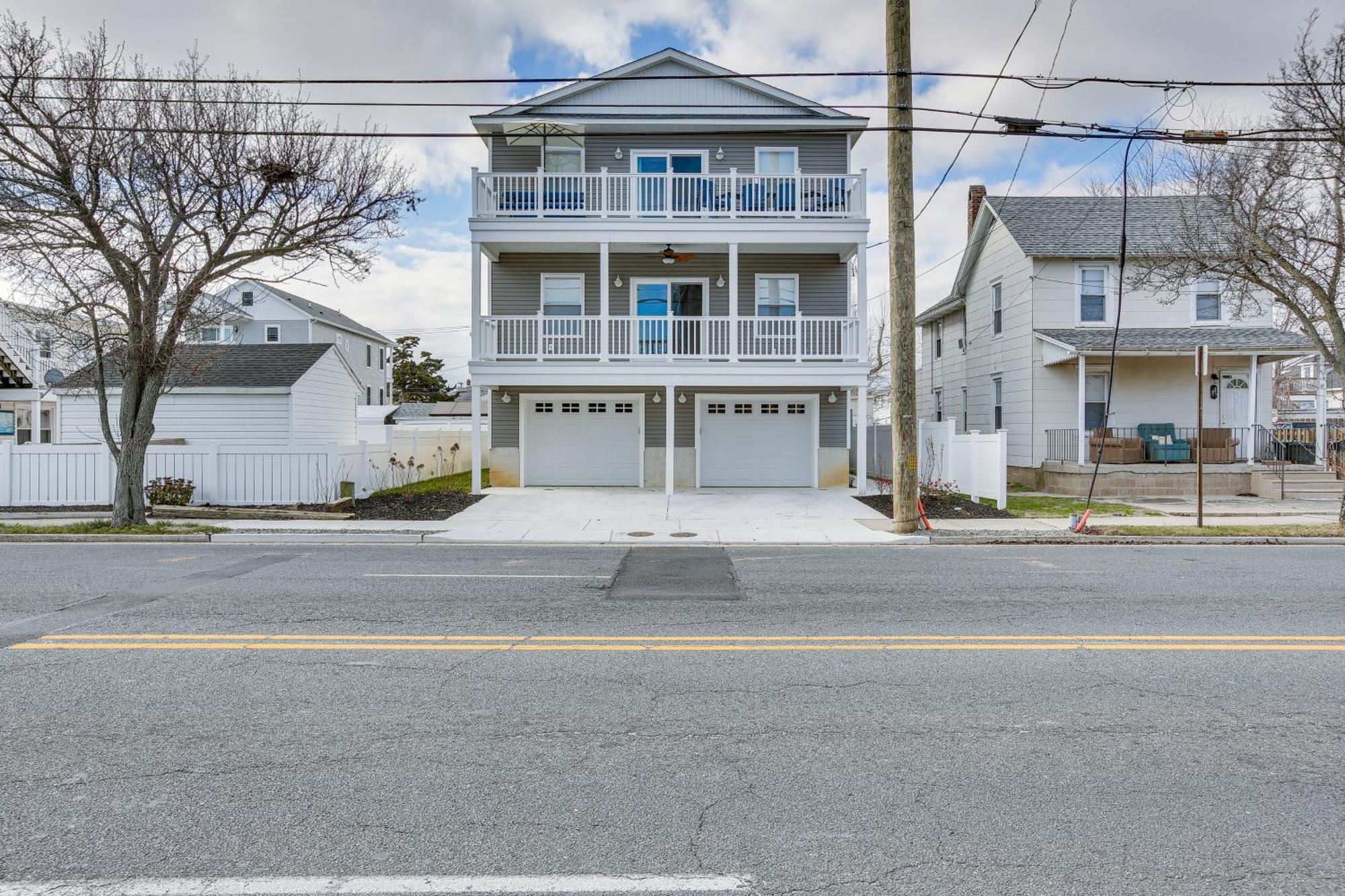 Spacious Wildwood Condo Walk To Beach! מראה חיצוני תמונה